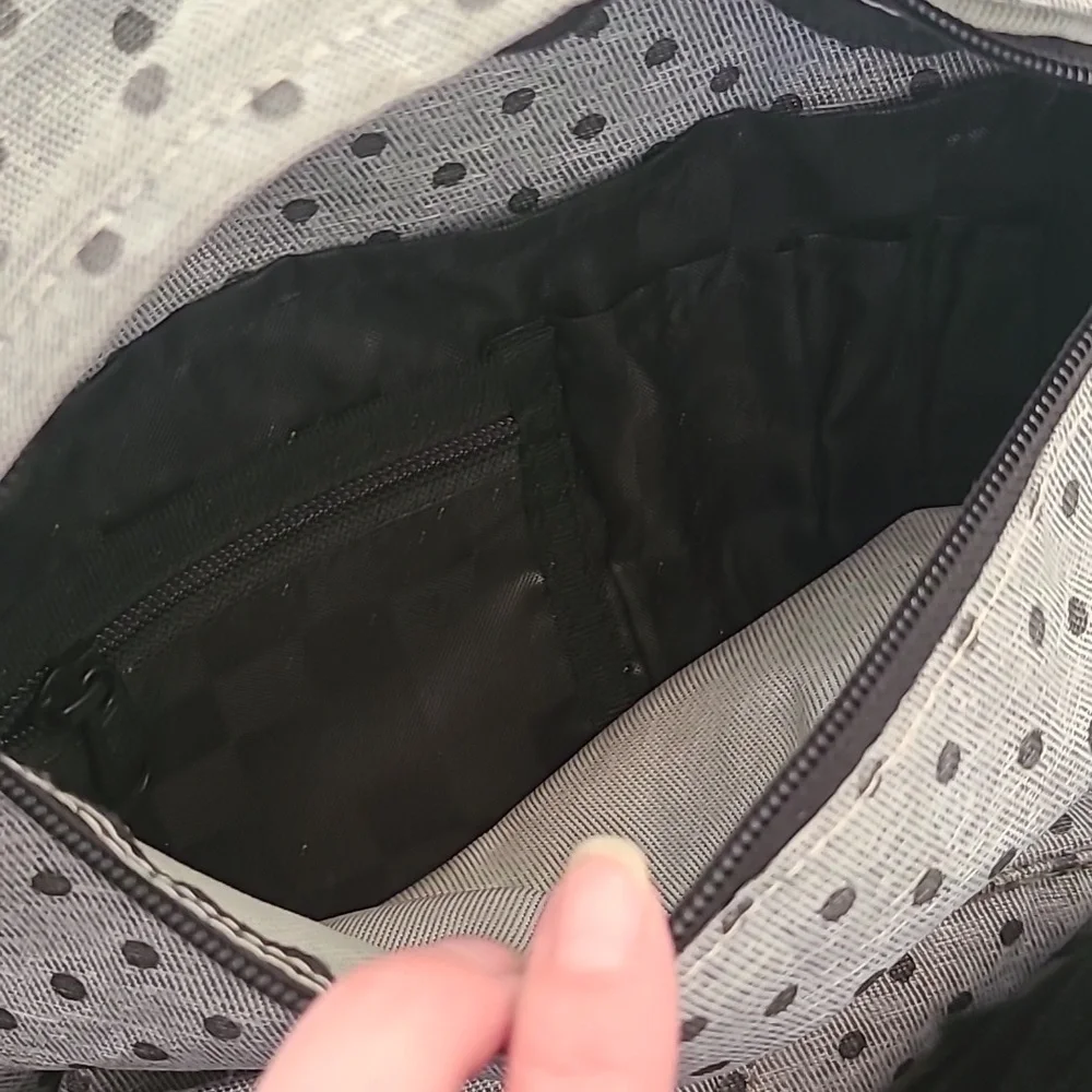 Vans Gray Polka Dot Backpack